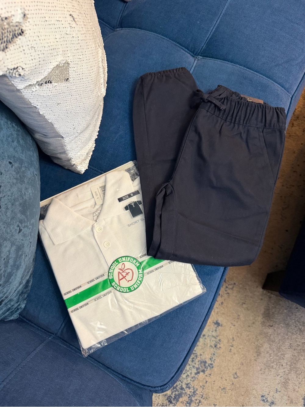 Boy Uniform Pant & Shirt Set